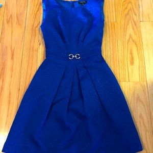 Tahari Royal Blue Dress